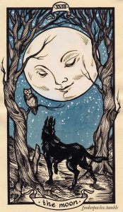 Carta de Tarot: A Lua