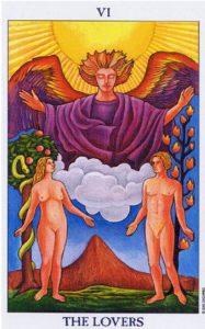 Carta de Tarot: Os Amantes