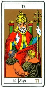 Carta de Tarot: O Papa